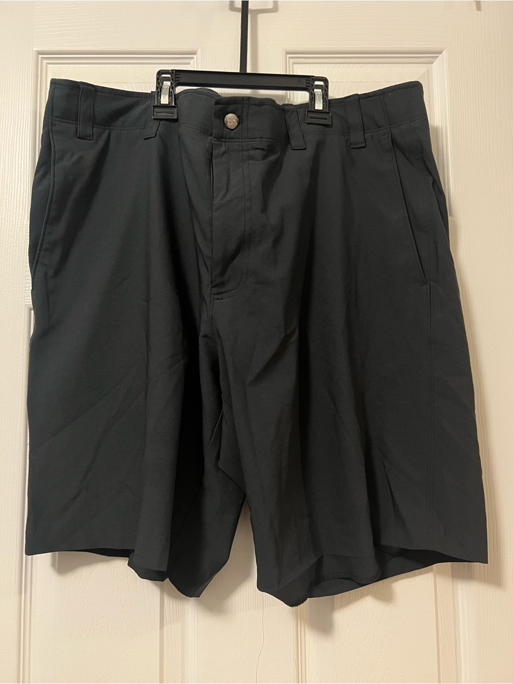 Callaway Black Flat-Front Performance Golf Shorts